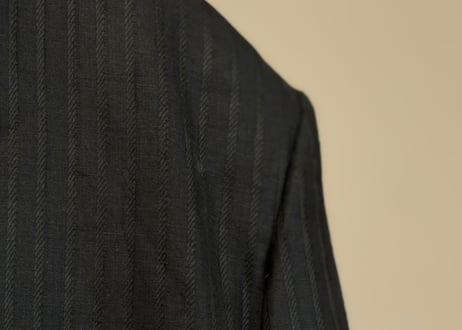 gianni versace stand collar set up suit