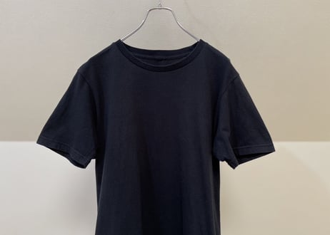 ground y yohji yamamoto back logo print tops