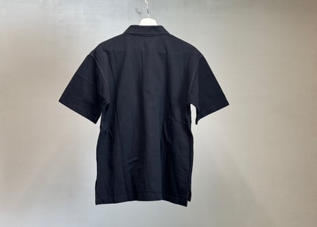 hermes "H" logo over size polo shirt