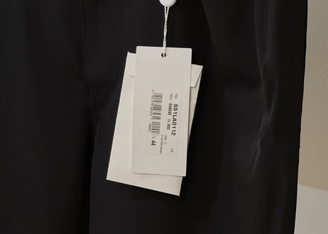 maison margiela 2020ss black pants dead stock