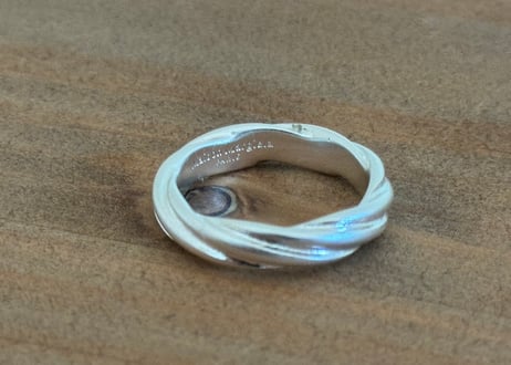 maison margiela 2023aw timeless silver ring