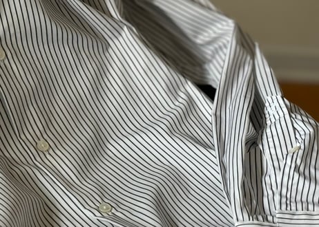 louis vuitton strripe shirt dead stock