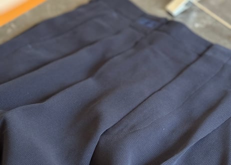 balenciaga BB logo polyester summer tack trousers dead stock #B