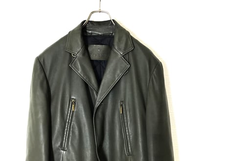 2013aw loewe leather coat