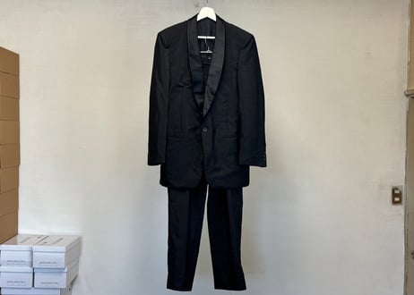 dior tuxedo set up suit