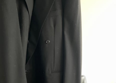 yves saint laurent double set up suit