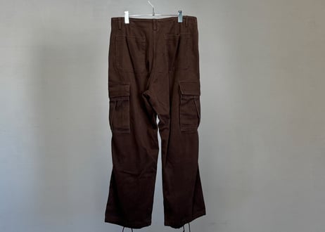 foll wide tack corduroy pants