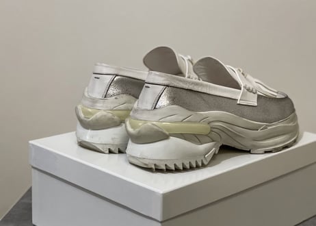maison margiela retro fit tassel loafers