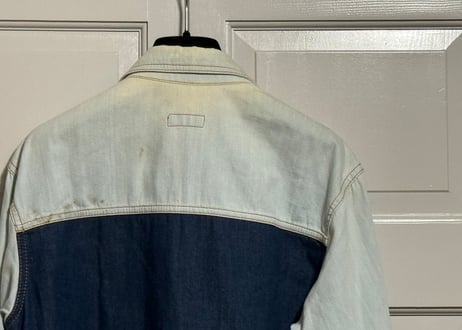 dries van noten denim shirt jacket