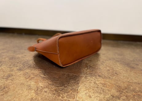 vintage made in italy leather bag