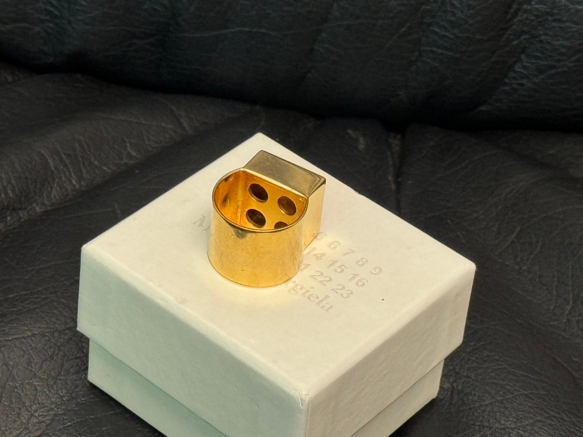 maison margiela ここのえ期 signet ring | weekend tokyo