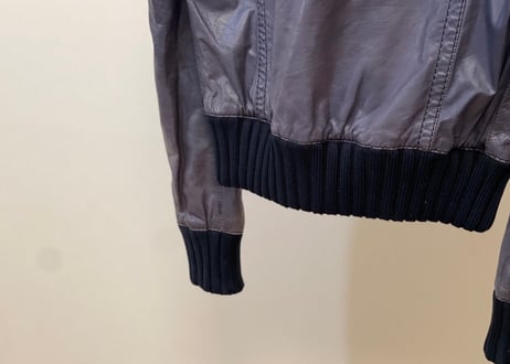 gucci leather jacket purple