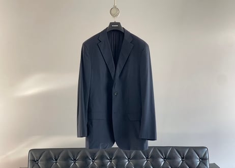 jilsander "本人期" stripe set up suit