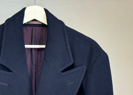 90s bigi double chesterfield coat