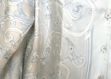 hermes tuileries silk shirt