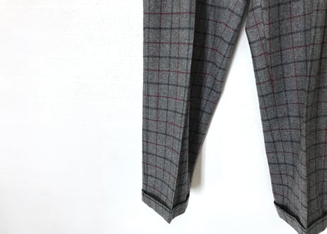 90s givenchy check trousers