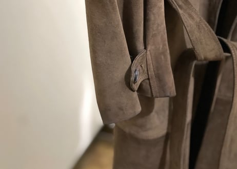 loewe leather coat