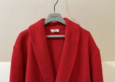 hermes double knit jacket