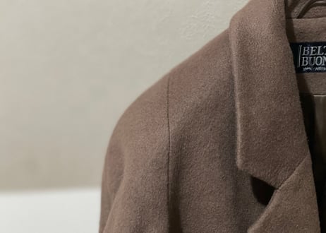 80-90s pure cashmere doublre long coat