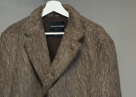 empolio armani fur jacket