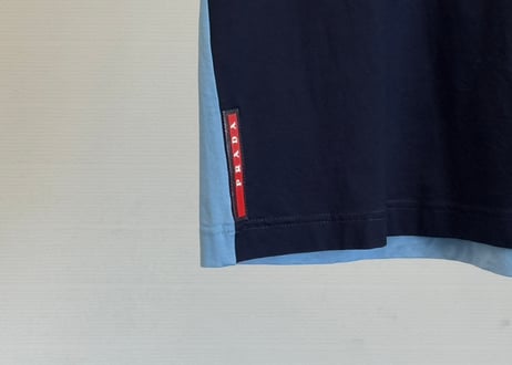 prada v neck tops dead stock