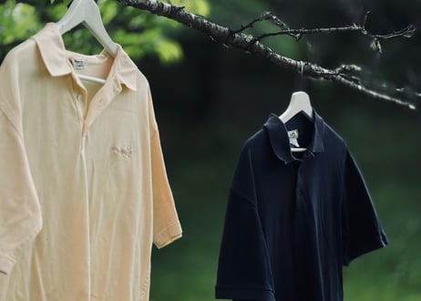 hermes "Le Duc logo" polo shirt light yellow