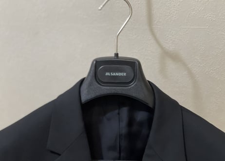 jilsander 2018aw set up suit dead stock