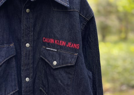 calvin klein jeans 2019aw denim jacket