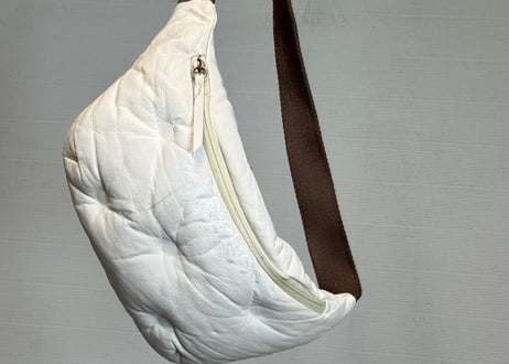 maison margiela glam slam leather shoulder bag