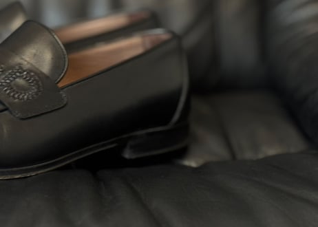salvatore ferragamo gancini leather loafers