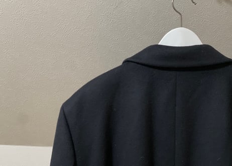 80s valentino "carisma rouge" cashmerewool chesterfield coat