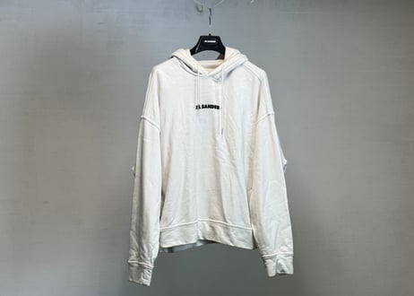 jilsander ”Meier 期” oversized logo hoodie