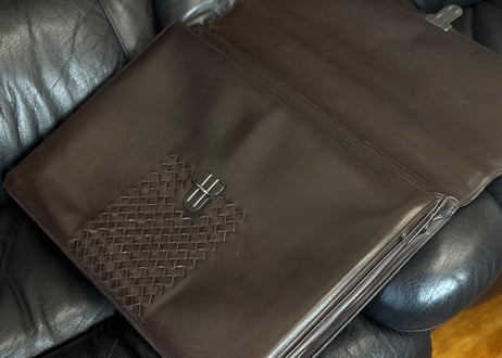 bottega veneta Intrecciato leather bag