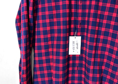 2018ss maison margiela check shirt dead stock