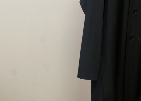 yohji yamamoto over size long coat dead stock