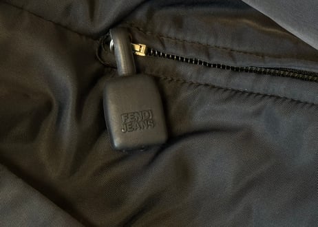 fendi "中綿" long coat