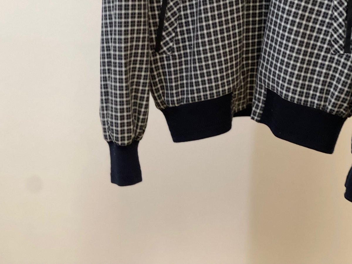 希少 レア Yves Saint Laurent チェックブルゾン 90's 80's~90's “YVES SAINT LAURENT” POUR HOMME GUNCLUB CHECK