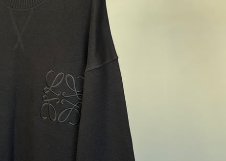 loewe anagram over size knit dead stock