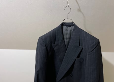 【setup special pick up】80-90s set up suit"gray striep double"