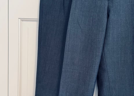 yves saint laurent tack trousers