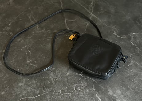 loewe anagram leather shoulder bag