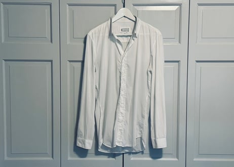 maison margiela 2015ss plain shirt