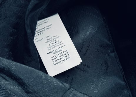 maison margiela 2020aw back pack