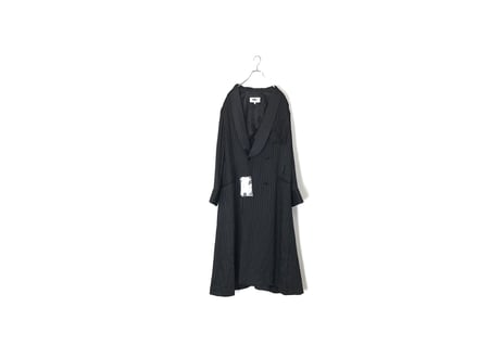 2018aw mm6 over size stripe coat dead stock