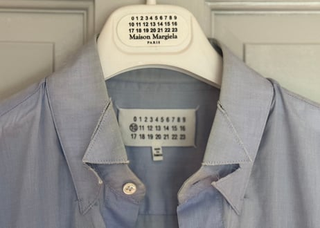 maison margiela collar design shirt