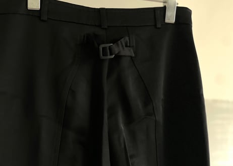 kenzo black slacks dead stock