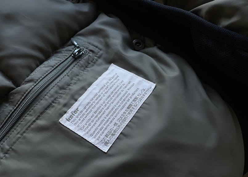 kolor down jacket | weekend tokyo