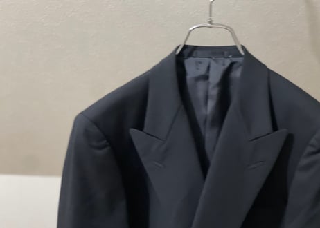【setup special pick up】80-90s set up suit "black double"