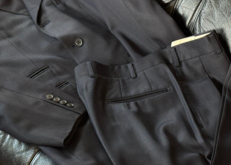 burberry stripe set up suit