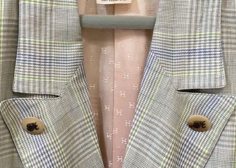 hermes stripe linen jacket